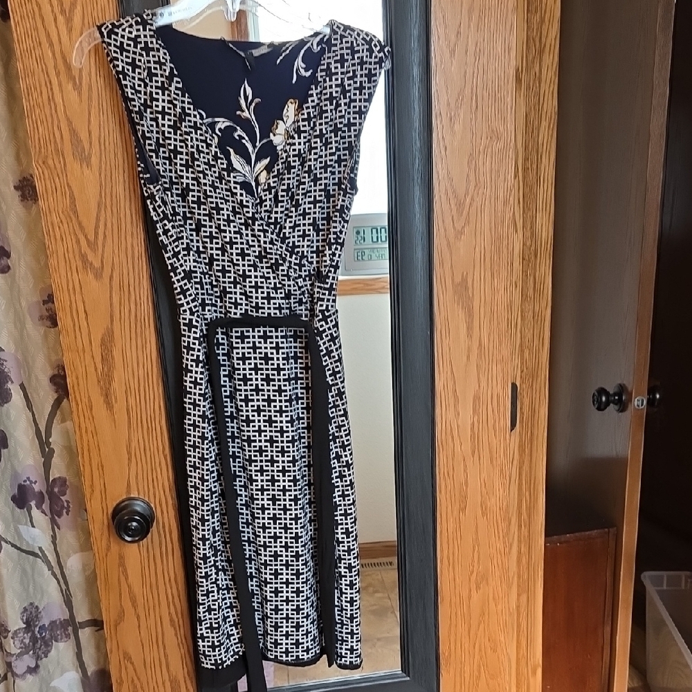 Reversible WHBM Belted Dress